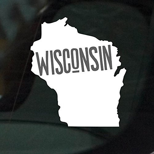 State of Wisconsin Car Decal - Nudge Printing