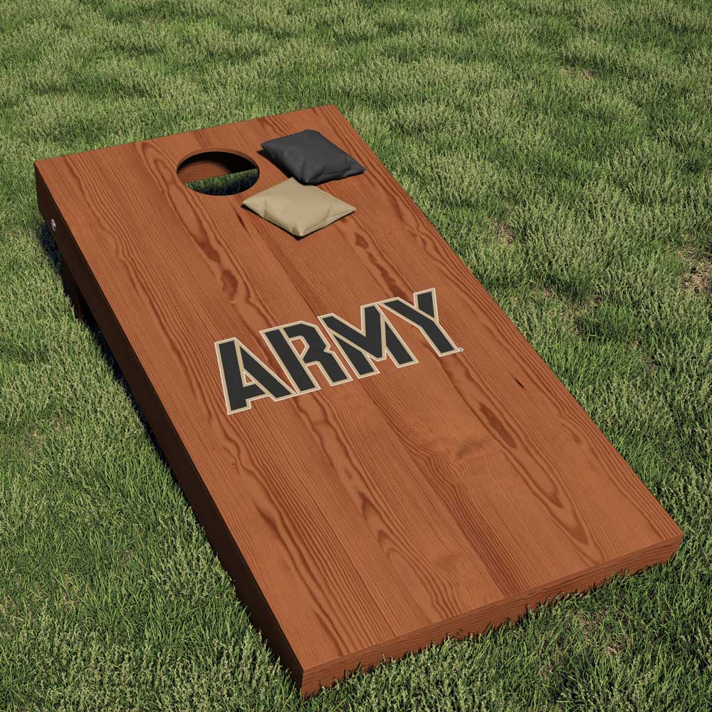 Army West Point Black Knights Wordmark Logo Cornhole Decal - Nudge Printing