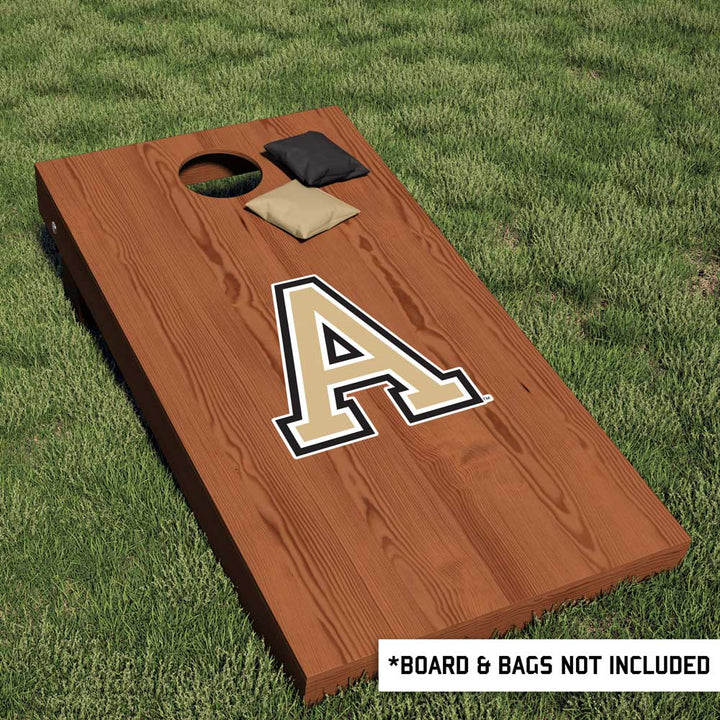 Army West Point Black Knights Block A Logo Cornhole Decal - Nudge Printing