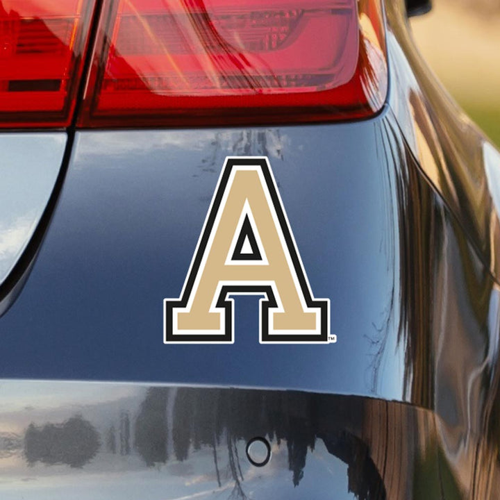 West Point Army Block "A" Sticker on Back of Car