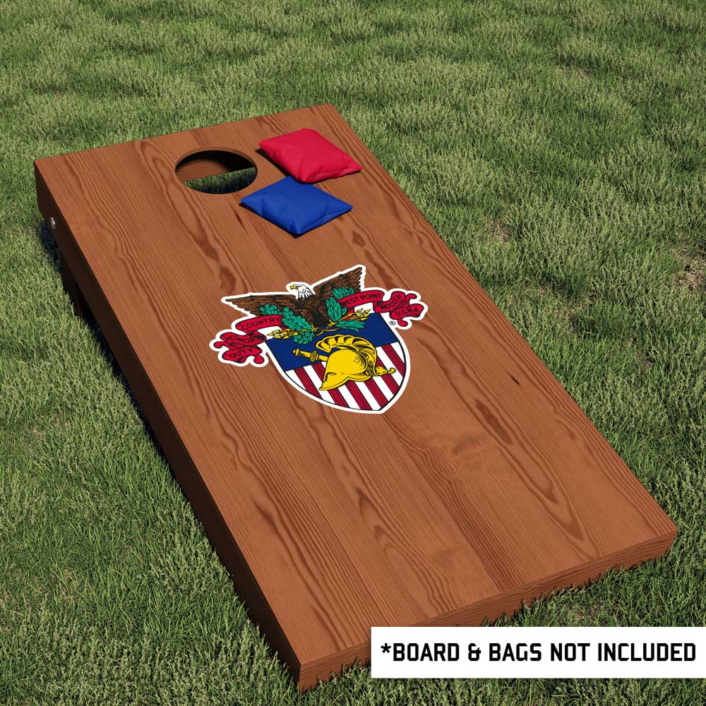 West Point Army Colorful Vintage Shield for Corn Hole