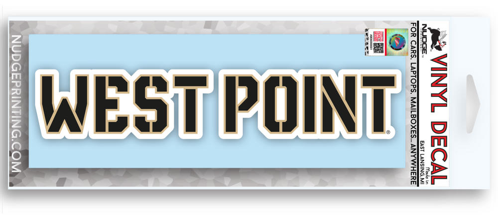 West Point Army Block "West Point" Decal