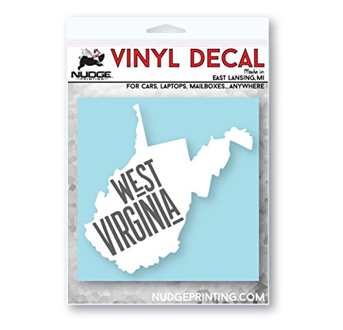 State of West Virginia Car Decal - Nudge Printing
