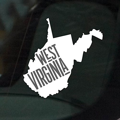 State of West Virginia Car Decal - Nudge Printing