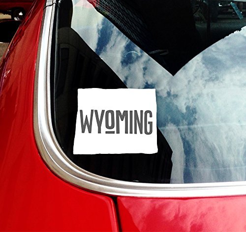 State of Wyoming Car Decal - Nudge Printing