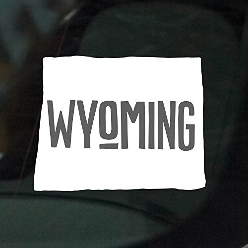 State of Wyoming Car Decal - Nudge Printing