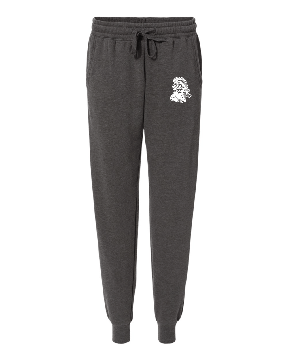 Women's Michigan State Spartans Gruff Sparty Dark Heather Grey MSU Joggers Sweatpants