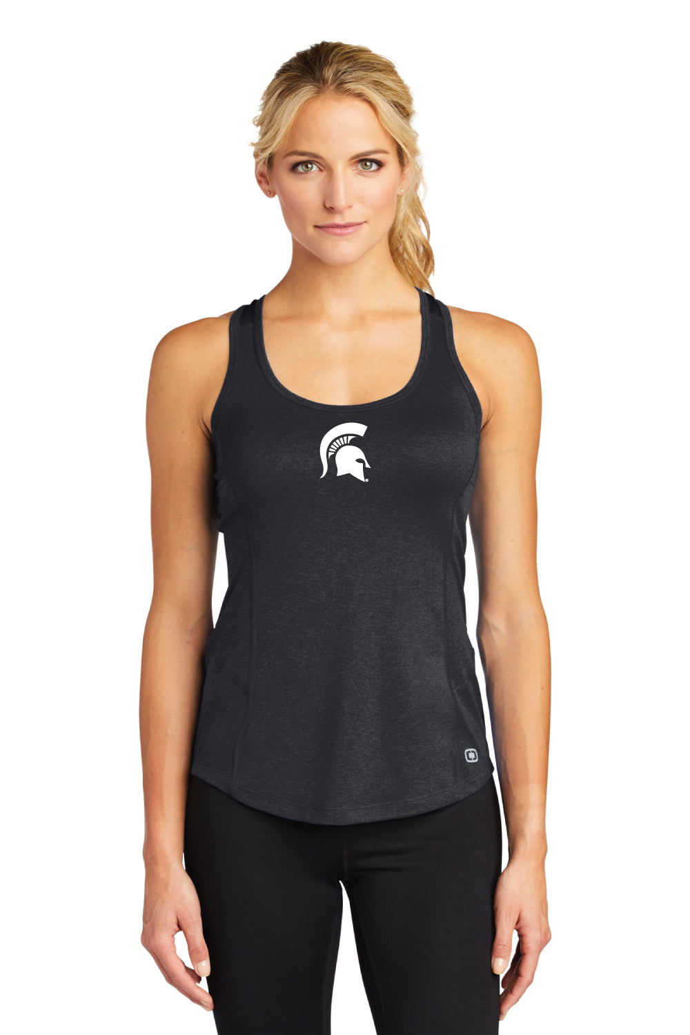 Michigan State Spartans OGIO Tank Top Spartan Helmet Logo Workout Gear