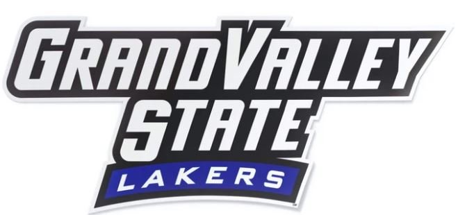 Grand Valley State University Full Wordmark Logo Cornhole Decal