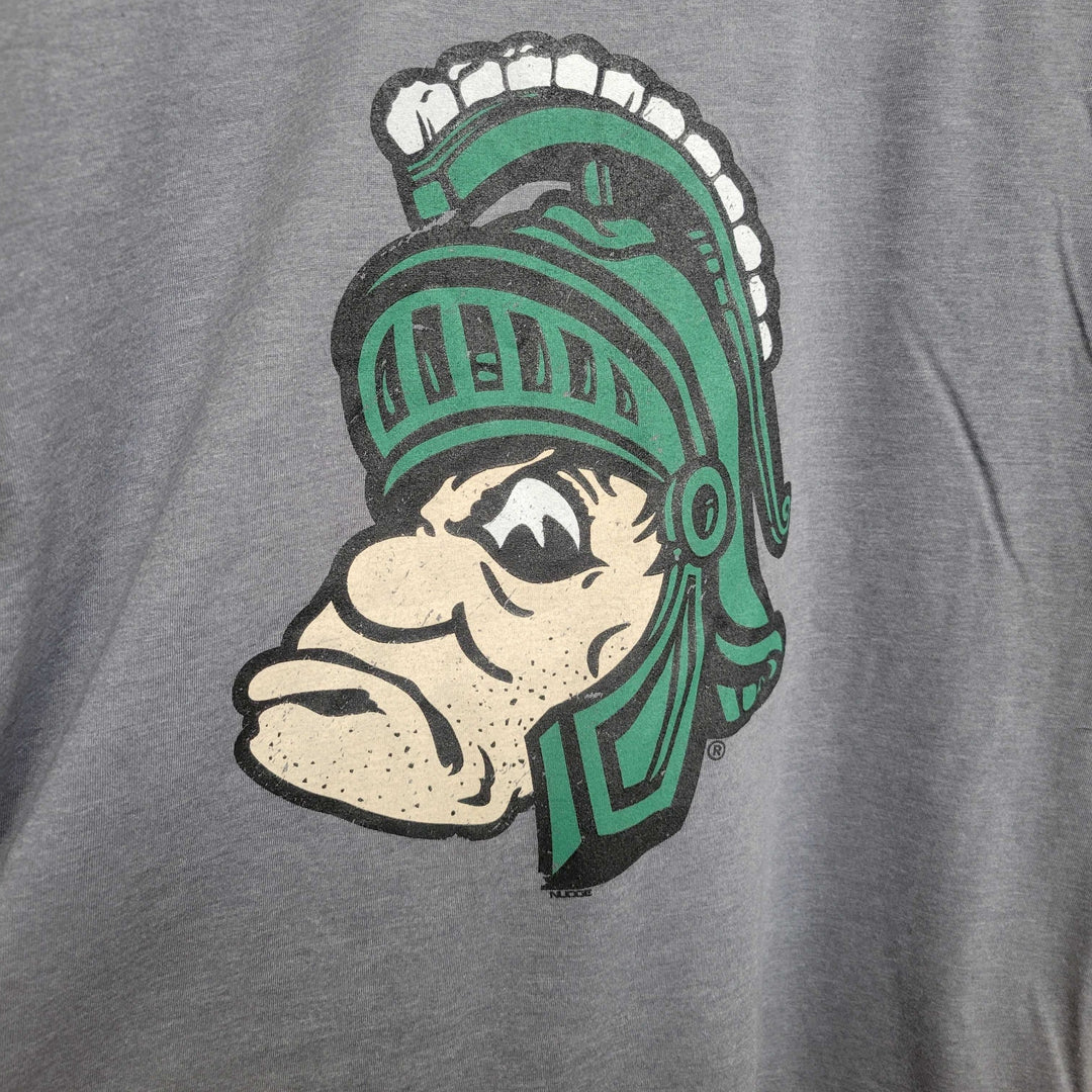 Close up of Vintage Michigan State T Shirt