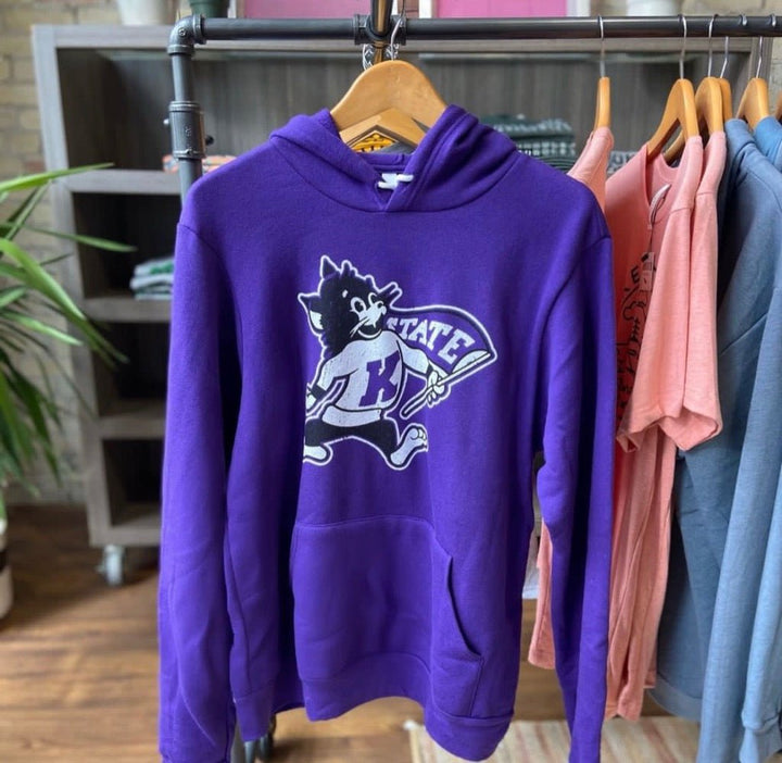 Premium Kansas State Willie the Wildcat Hoodie